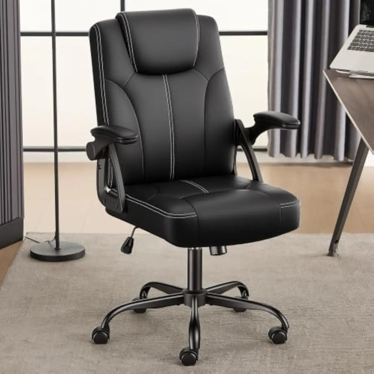Office Chair - Ergonomic executive office chair with 360-degree