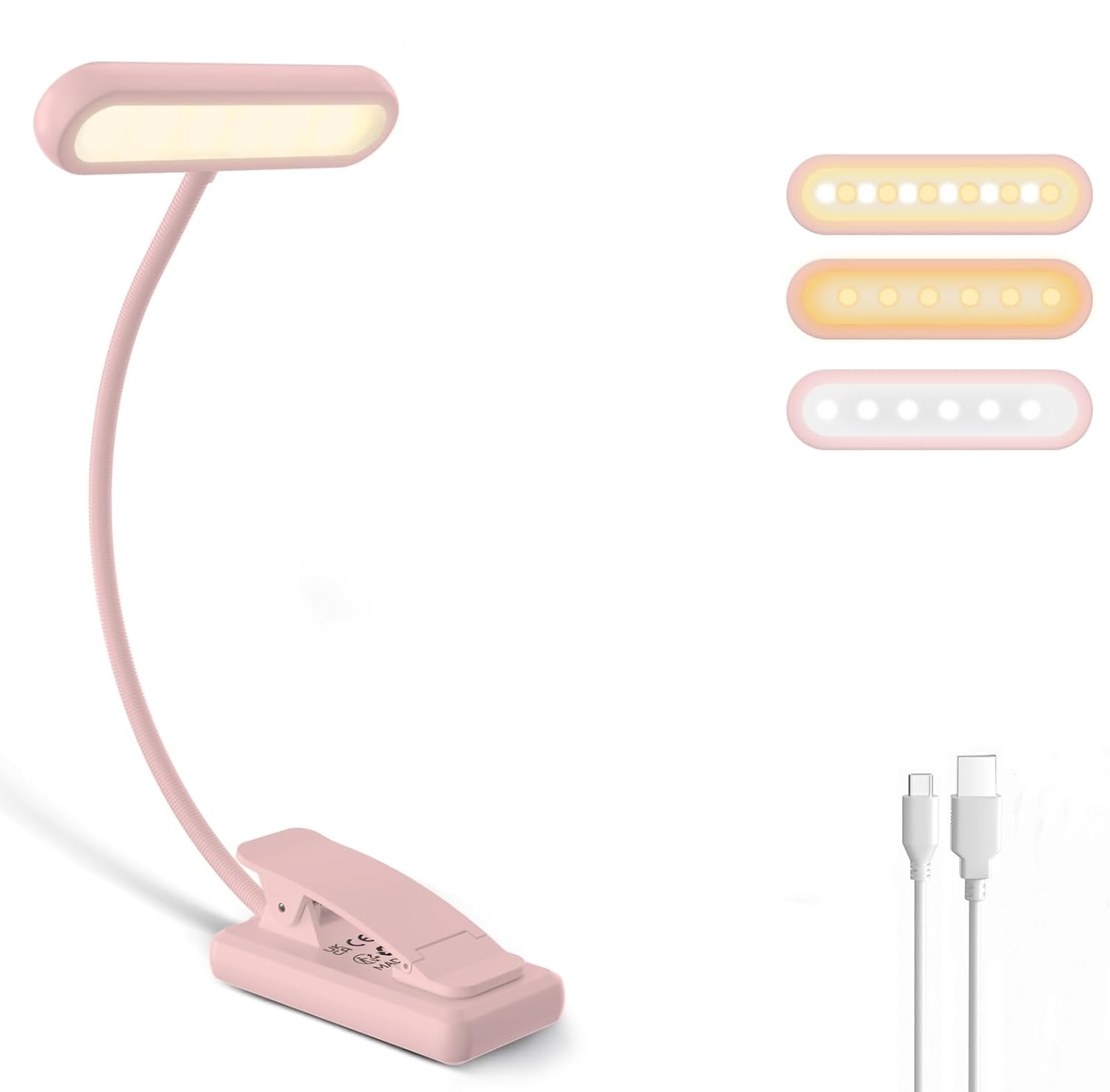 Reading Lamp Book Clamp Black/ - Desk Lamp ulasan dan harga