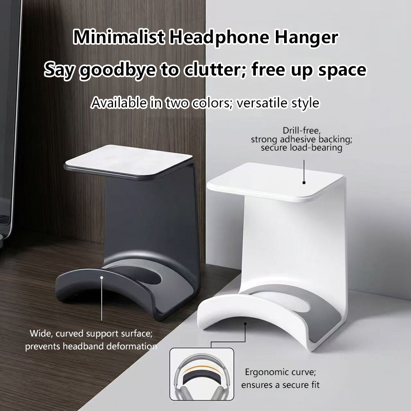 Universal Headphone Stand Adhe - Standing Desk ulasan dan harga
