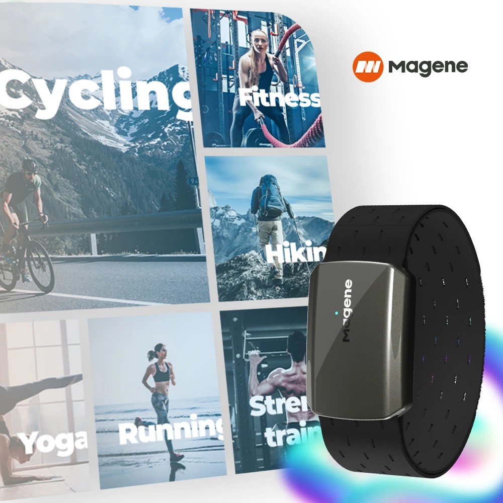 Magene H803 Heart Rate Armband - Monitor Stand ulasan dan harga