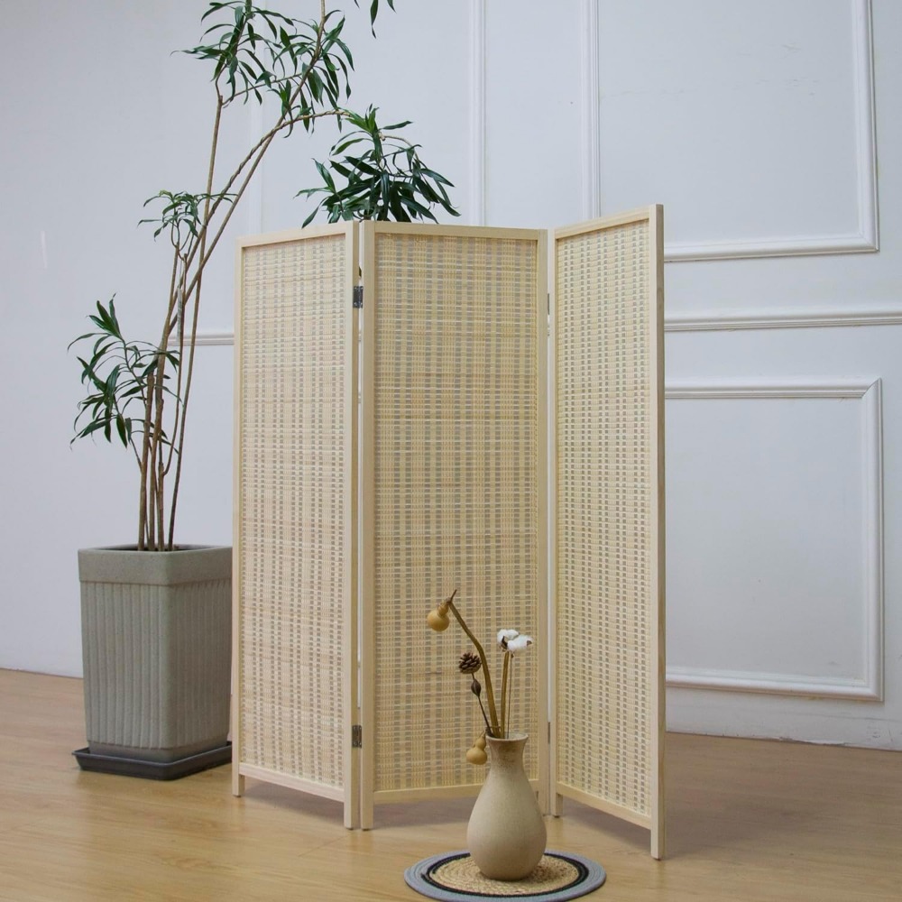 3 Panel Short Room Divider Scr - Partition Screen Divider ulasan dan harga