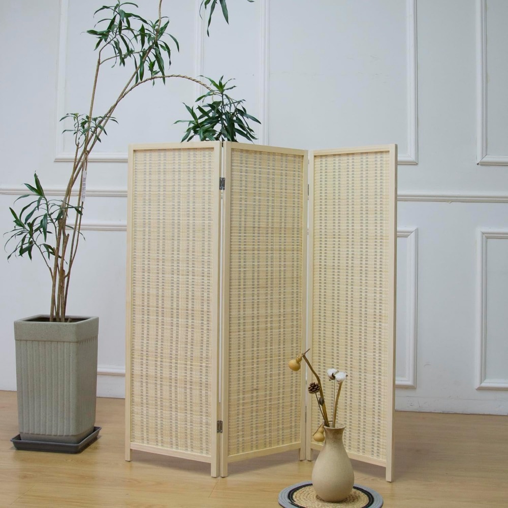 3 Panel Short Room Divider Scr - Partition Screen Divider ulasan dan harga