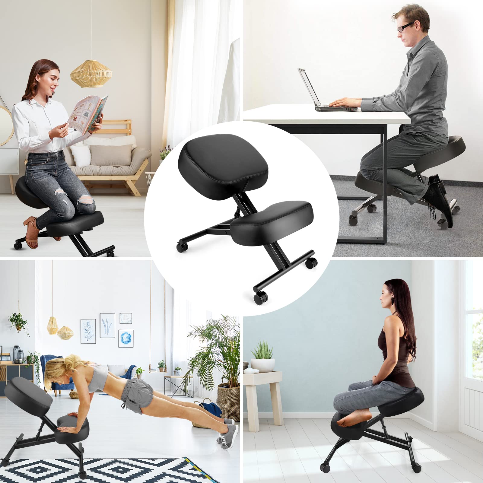 Kneeling Chair Ergonomic for O - Office Stool ulasan dan harga
