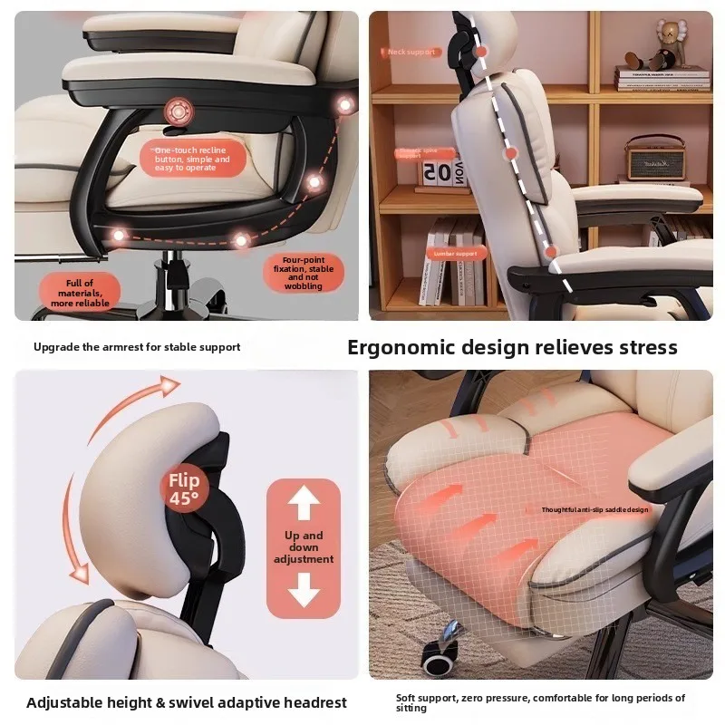 Ergonomic Gaming Chair for Hom - Office Chair Cushion ulasan dan harga