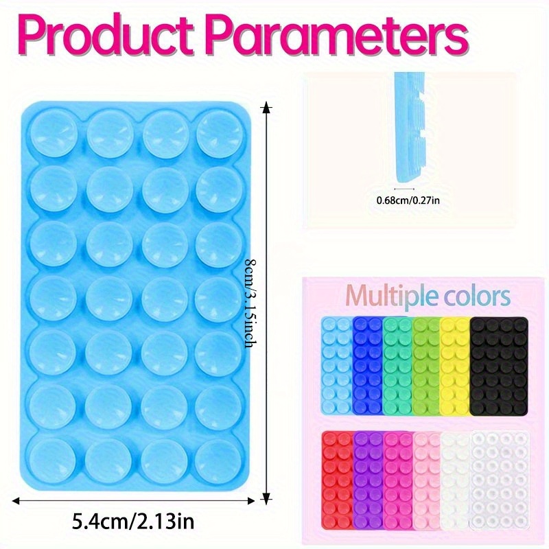 10Pcs Double-Sided Silicone Su - Standing Desk ulasan dan harga