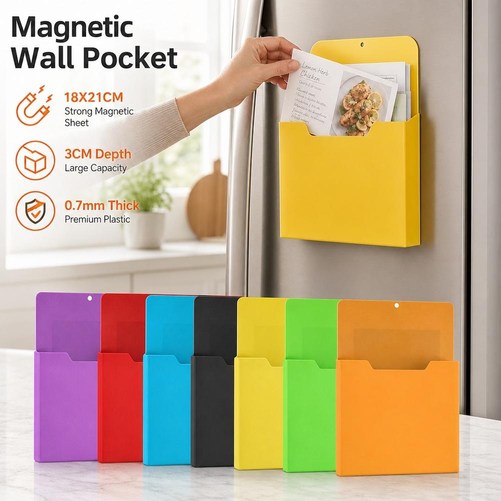 A4 Magnetic File Holder Wall P - File Cabinet ulasan dan harga