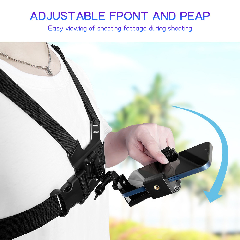 Chest Mount Phone Strap Holder - Standing Desk ulasan dan harga