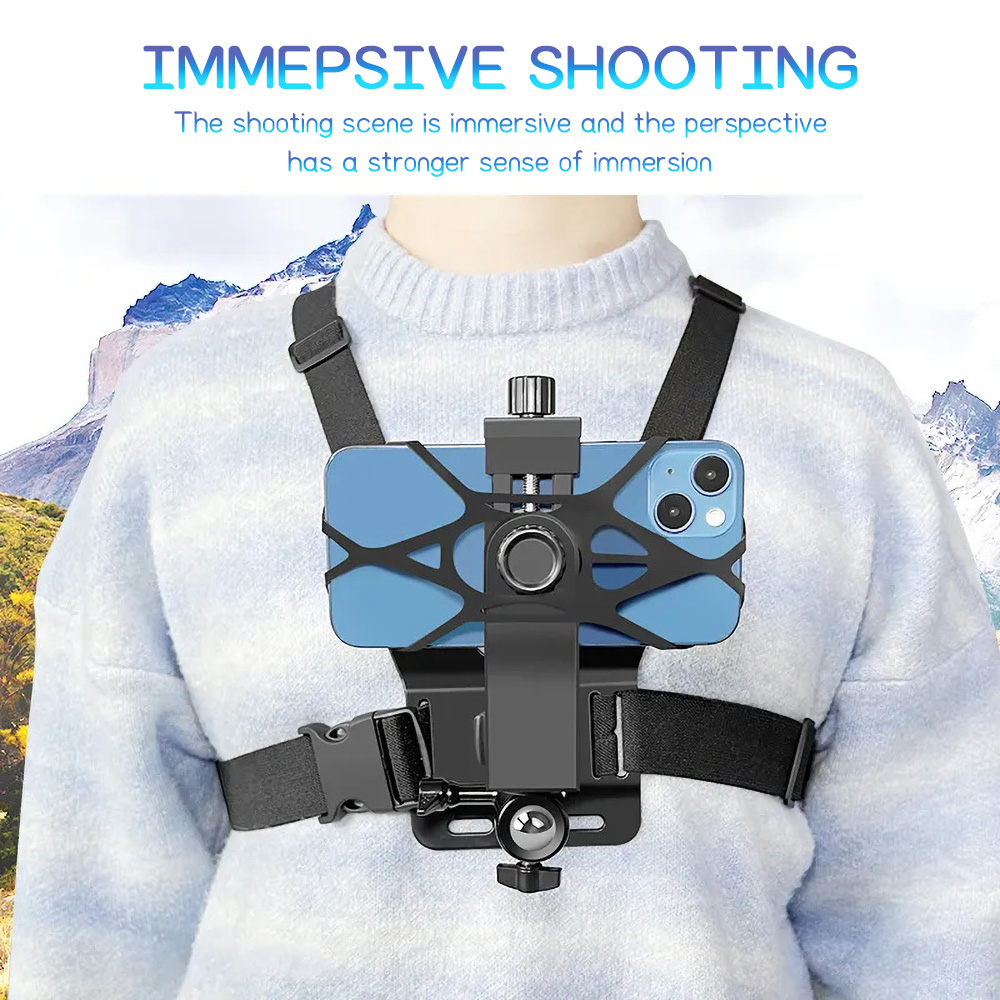 Chest Mount Phone Strap Holder - Standing Desk ulasan dan harga