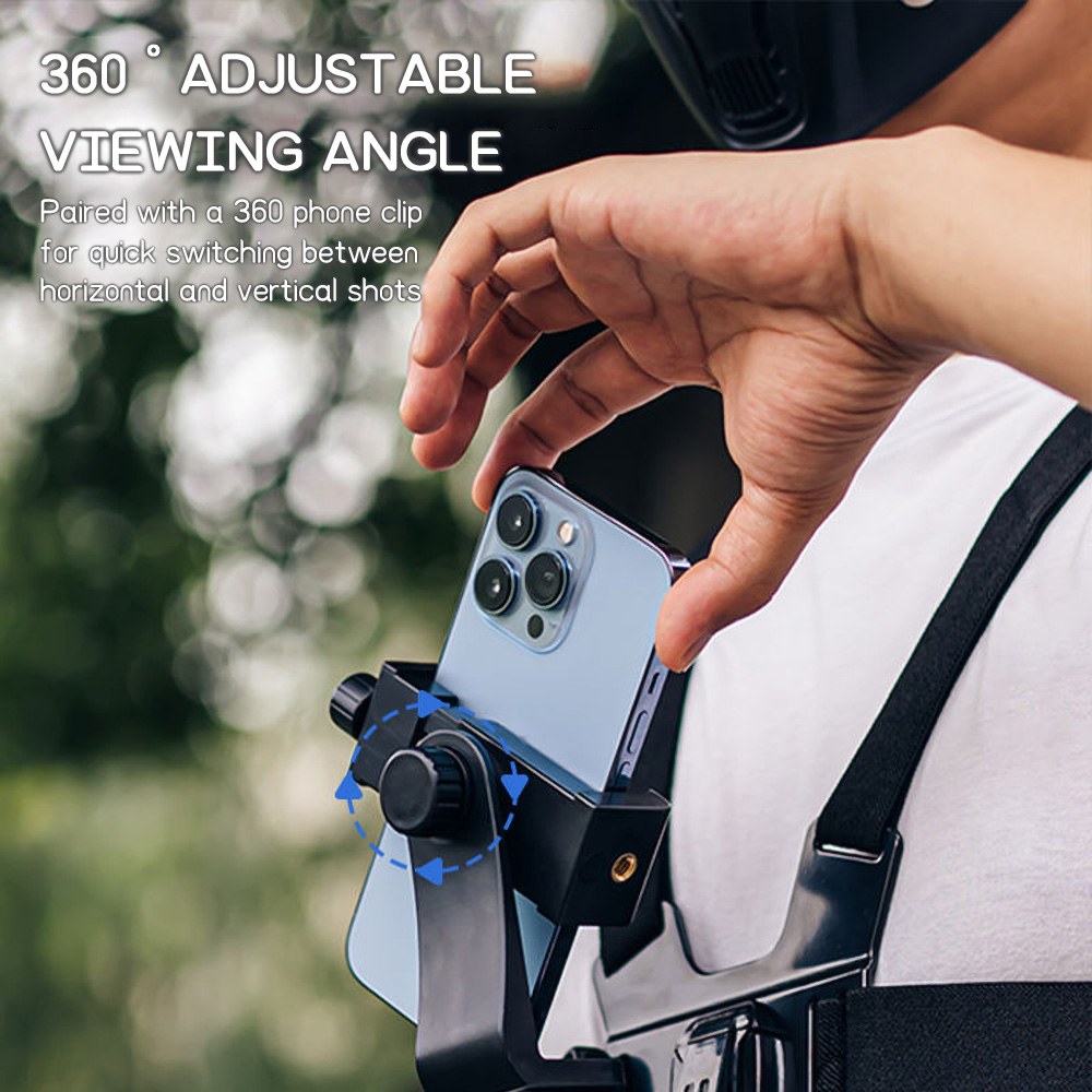 Chest Mount Phone Strap Holder - Standing Desk ulasan dan harga